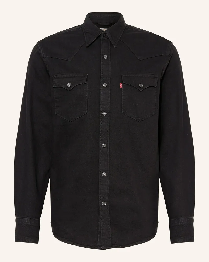 Levi's Jeanshemd BARSTOW Standard Fit Schwarz