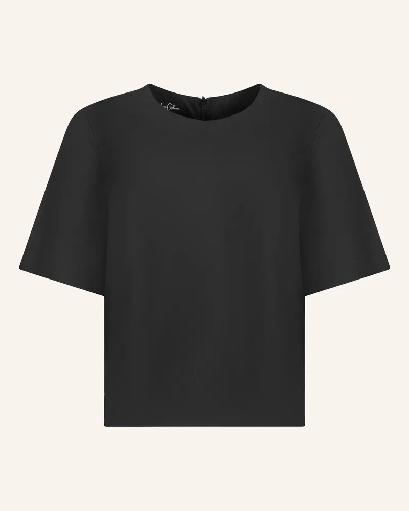 Helene Galwas Bluse Aus Baumwolle Iduna schwarz Schwarz