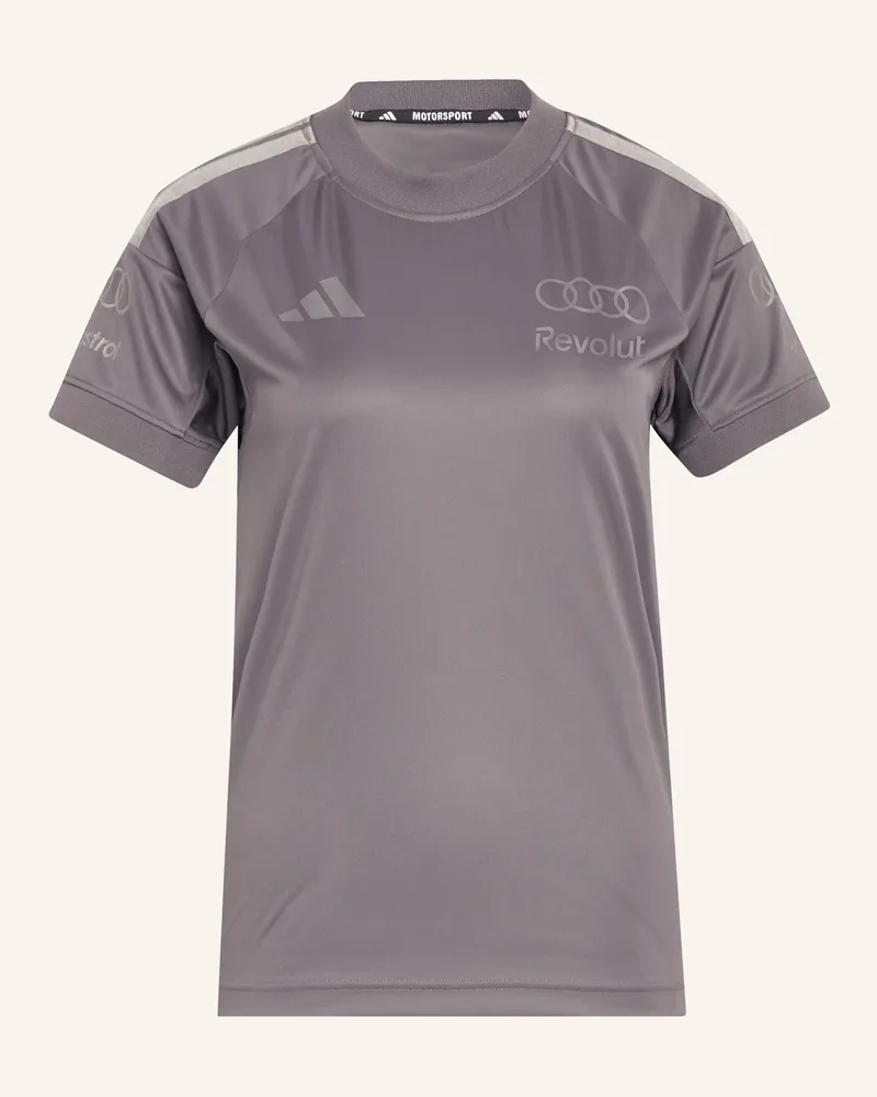 adidas T-Shirt Audi Formula One Team Driver Jersey Replica grau Altrosa