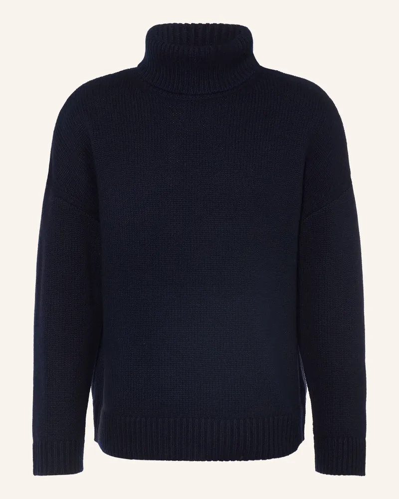 paul Rollkragenpullover blau Dunkelblau
