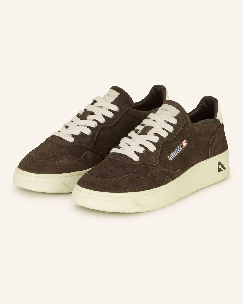 AUTRY Sneaker Medalist Low Uh braun Dunkelbraun