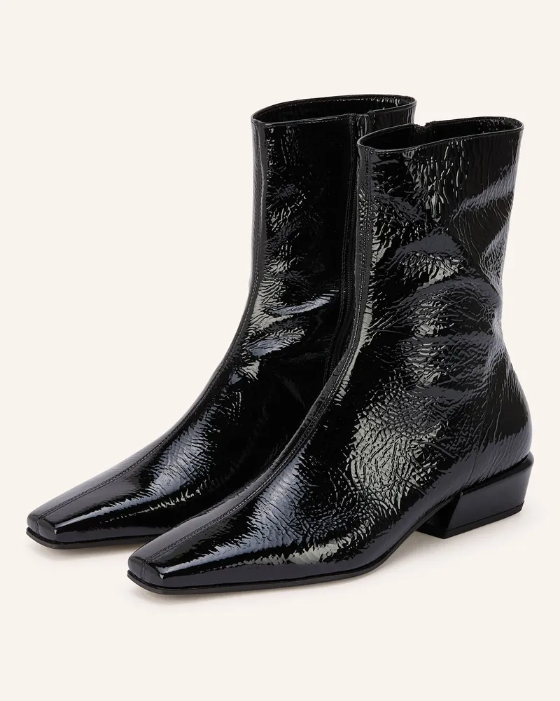 Kennel & Schmenger Lack-Stiefeletten ALMA Schwarz