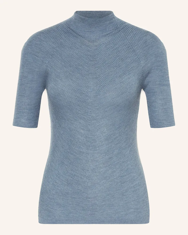HUGO BOSS Strickshirt FALERI Blaugrau