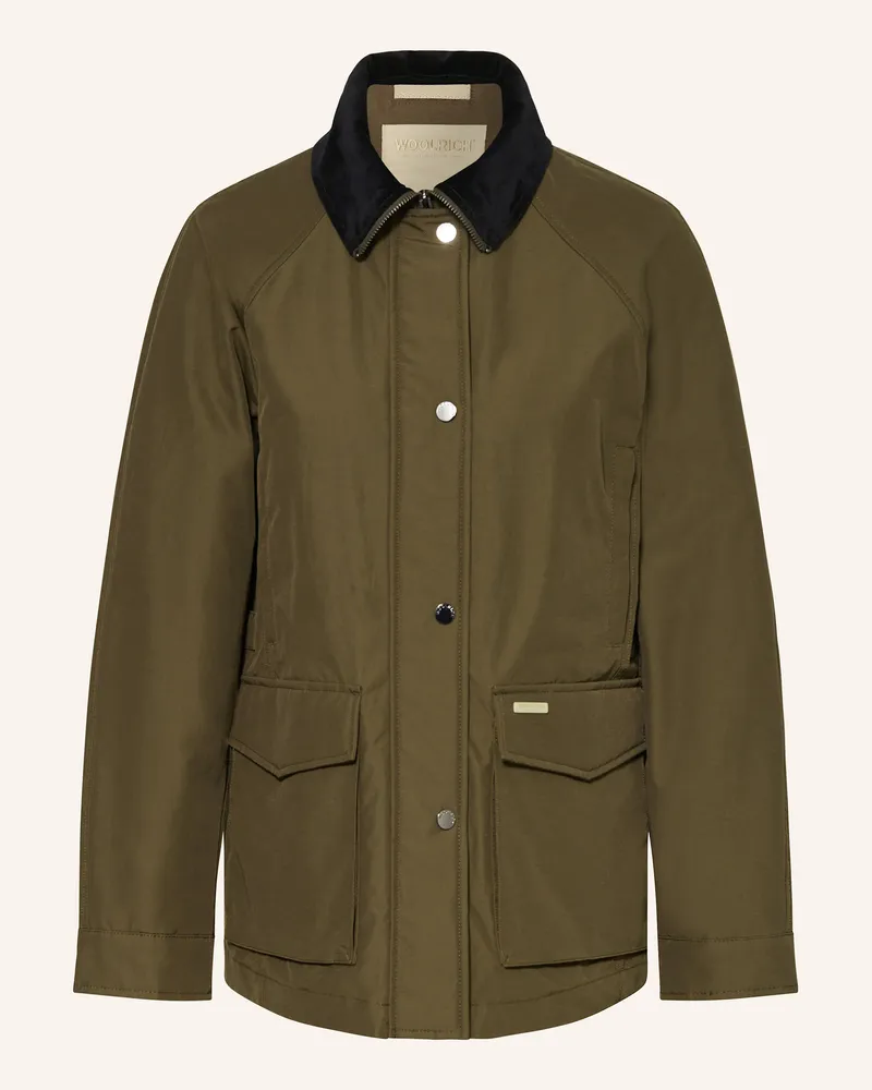 Woolrich Jacke gruen Khaki