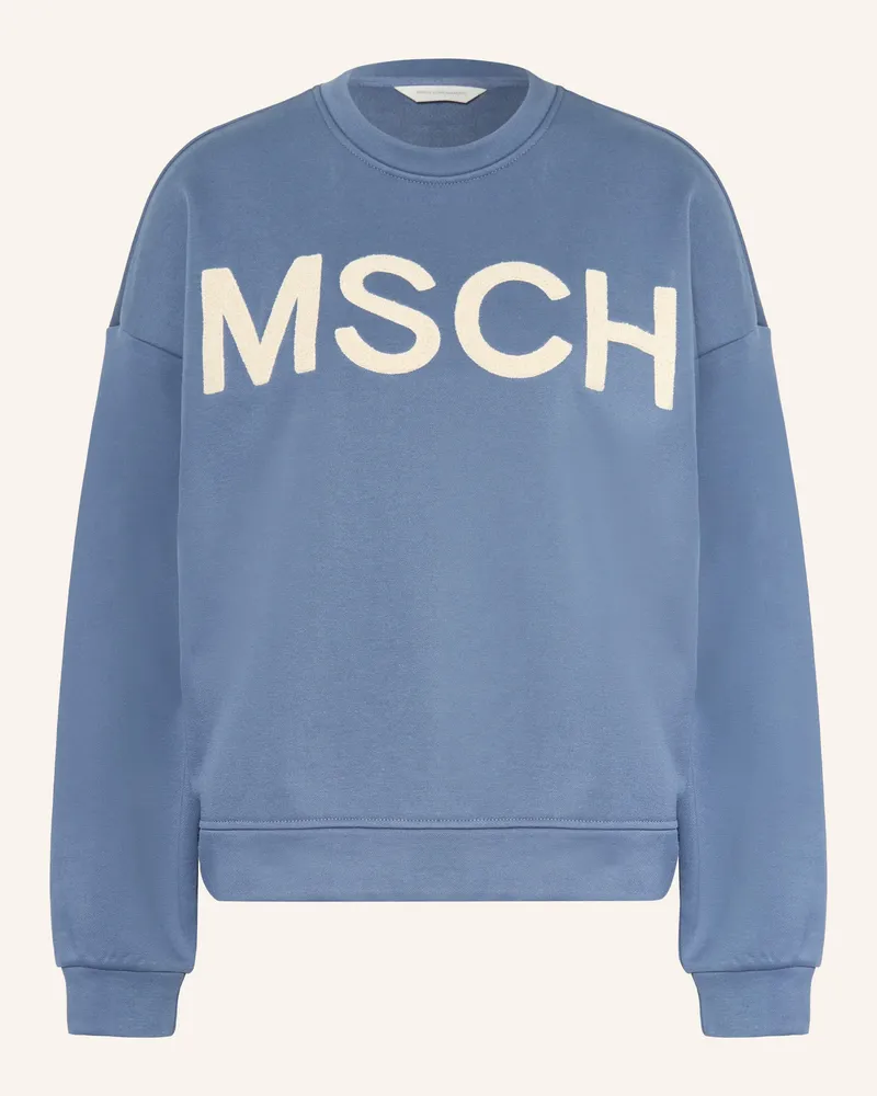 MOSS COPENHAGEN Sweatshirt MSCHMELA BRIENA Blaugrau