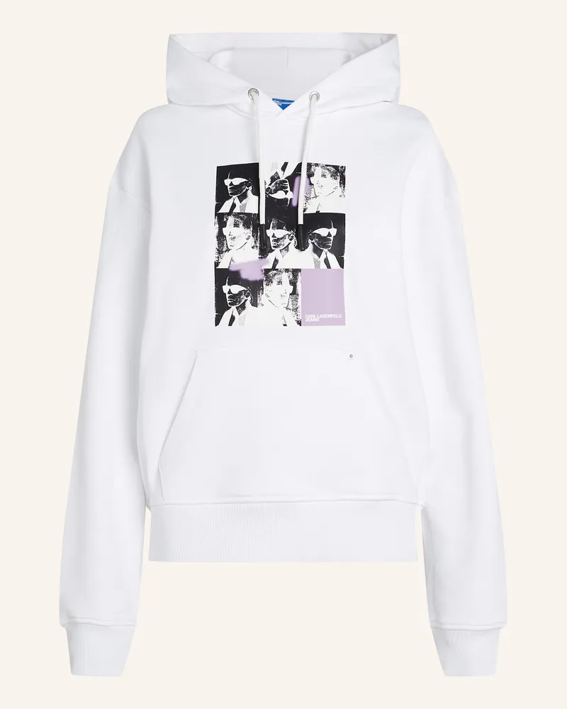Karl Lagerfeld Hoodie Weiss