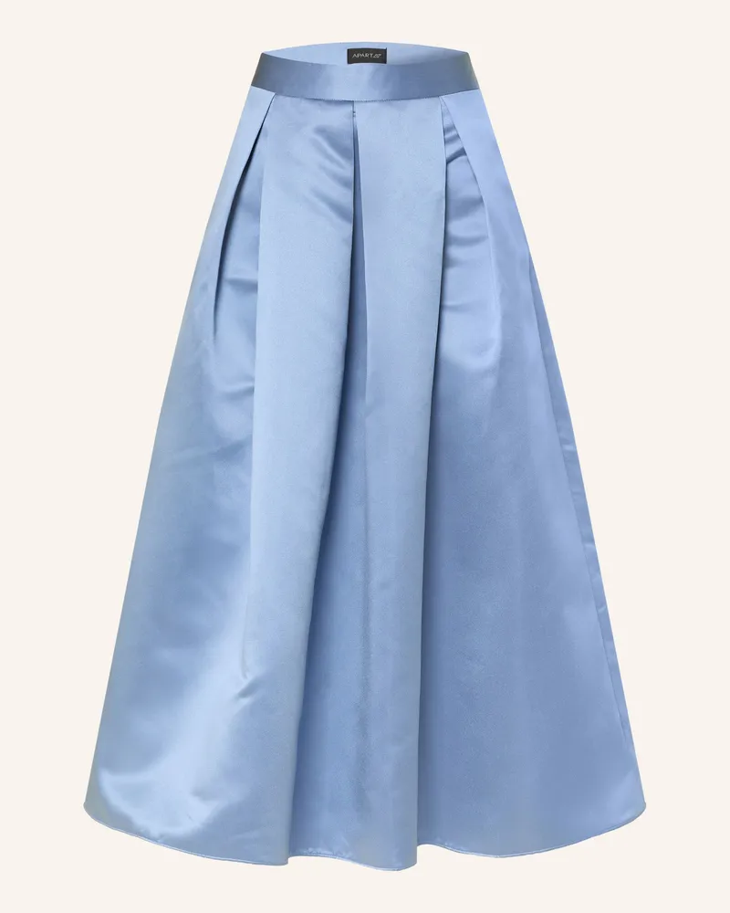 Apart Satinrock blau Hellblau