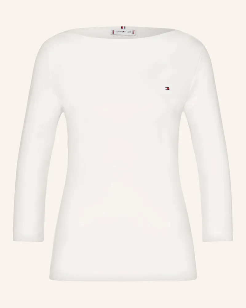 Tommy Hilfiger Shirt mit 3/4-Arm Weiss
