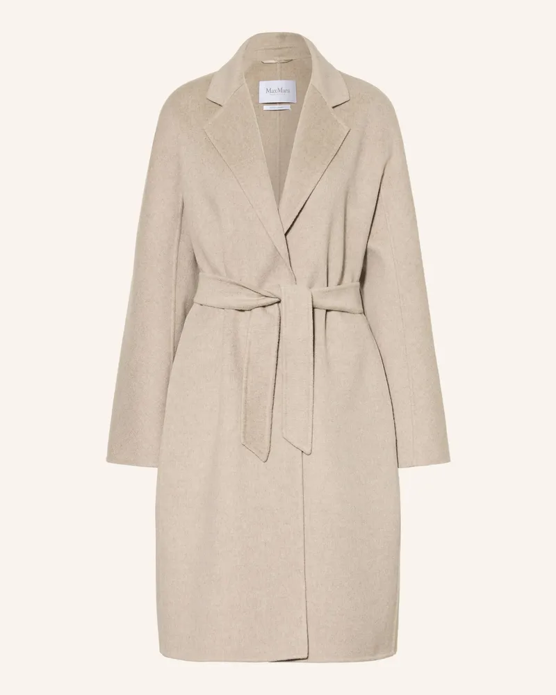 Max Mara Cashmere-Mantel Maceri beige Beige