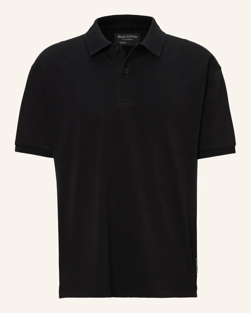 Marc O'Polo Poloshirt schwarz Schwarz