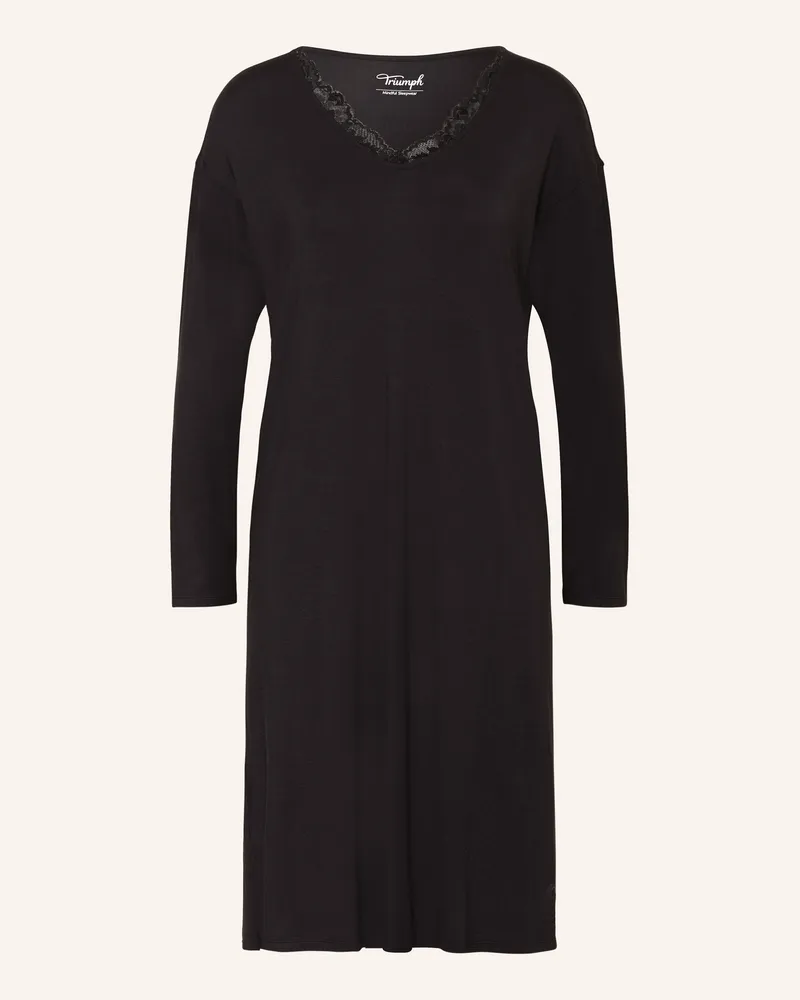 Triumph Nachthemd Timeless Sensuality schwarz Schwarz