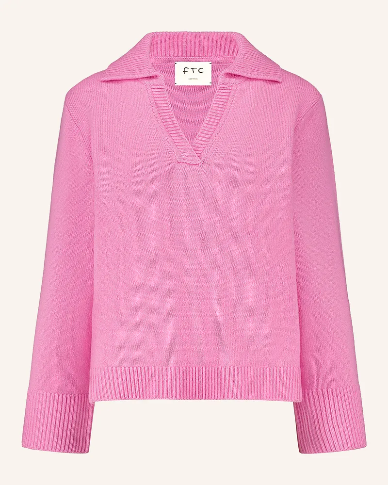 FTC Cashmere Cashmere-Pullover pink Rosa