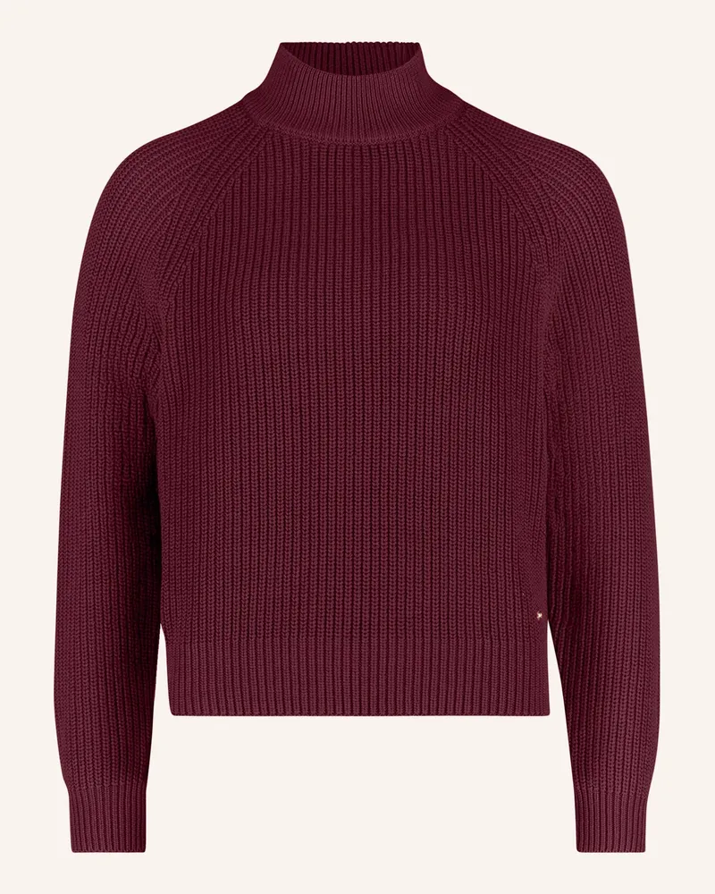 Betty Barclay Strickpullover Mit Rippbündchen rot Dunkelrot