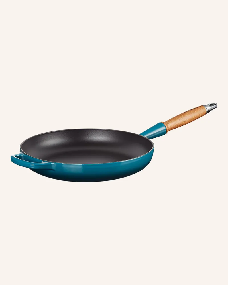 Le Creuset Bratpfanne Signature gruen Deep