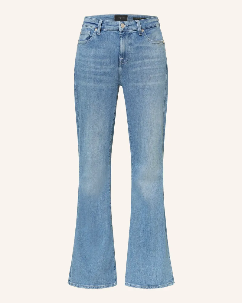 7 for all mankind Flared Jeans The Bell blau 1zh