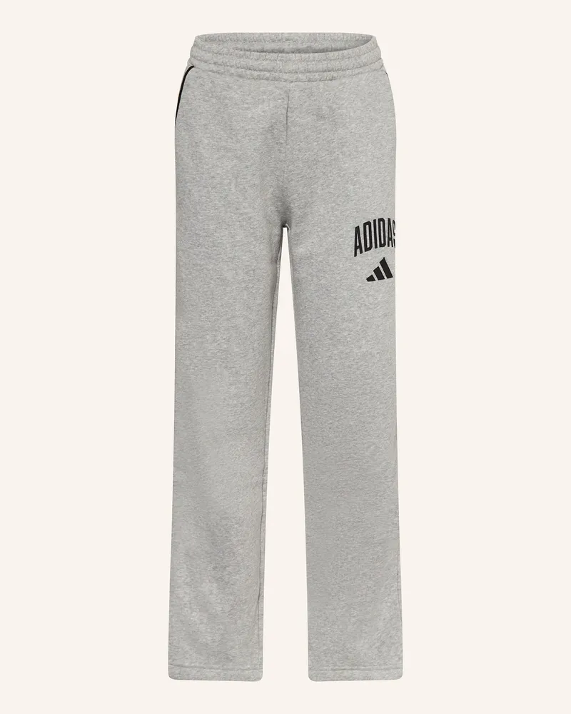 adidas Sweatpants SEASONALS ESSENTIALS COLLEGIATE TYPOGRAPHY Hellgrau