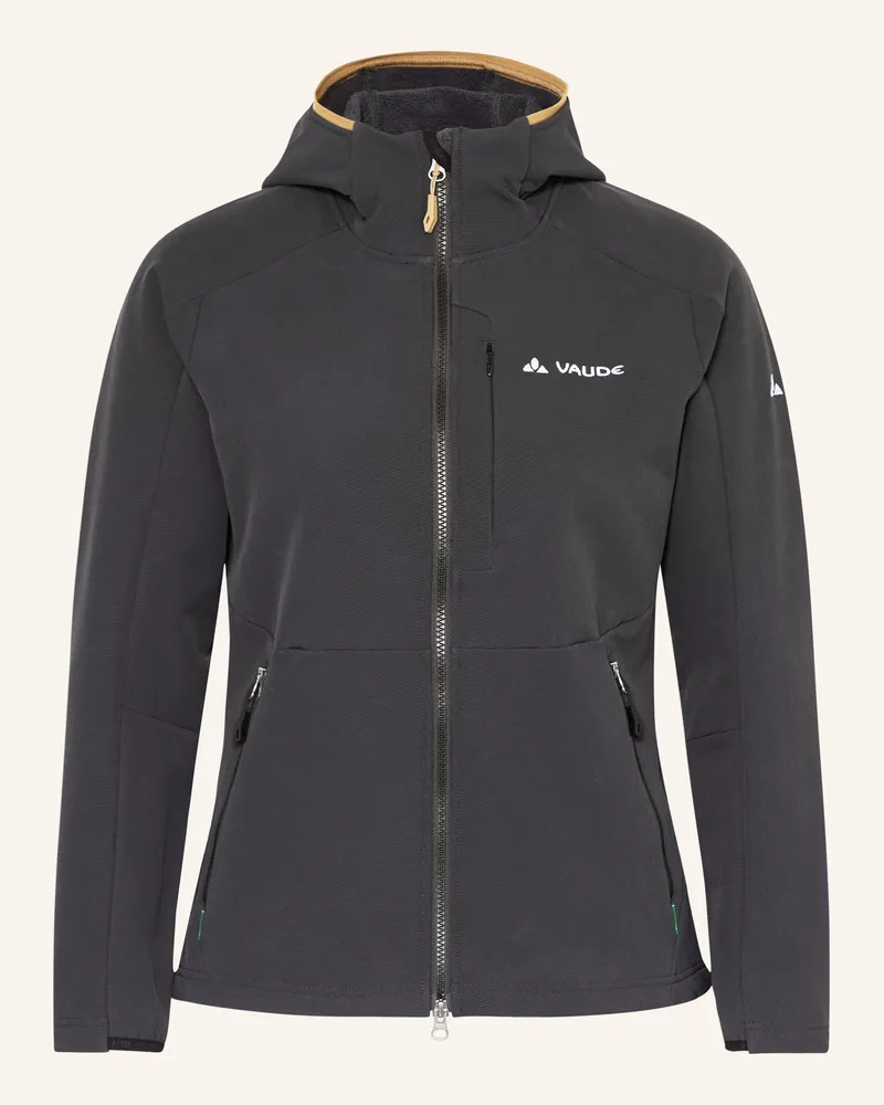 Vaude Midlayer-Jacke ELOPE STORMFLEECE Schwarz