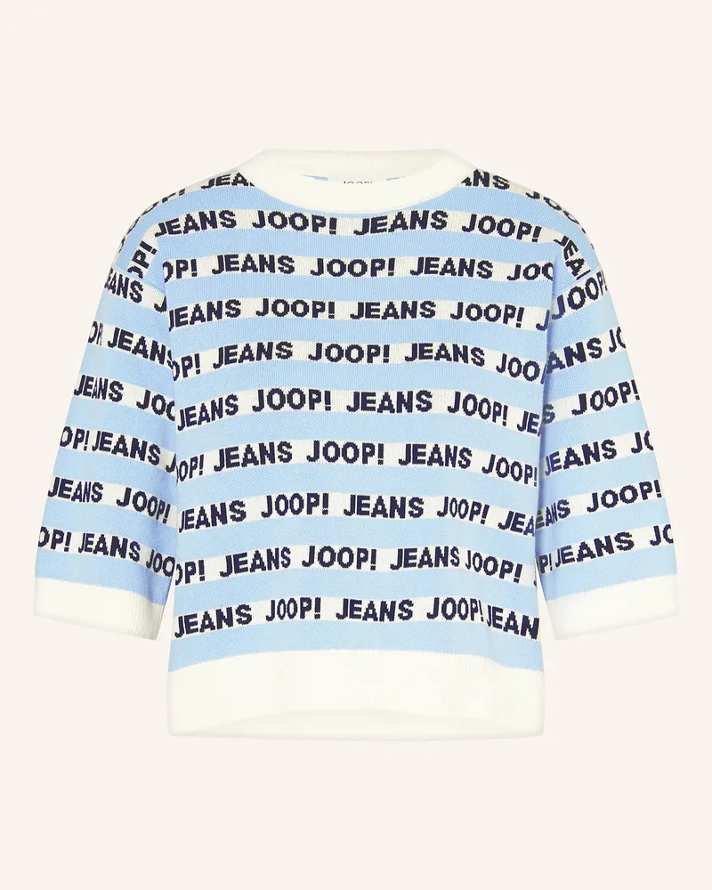 JOOP! Strickshirt KOLINDA Hellblau