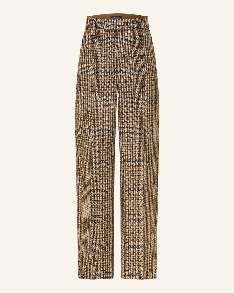 Luisa Cerano Marlenhose braun Beige