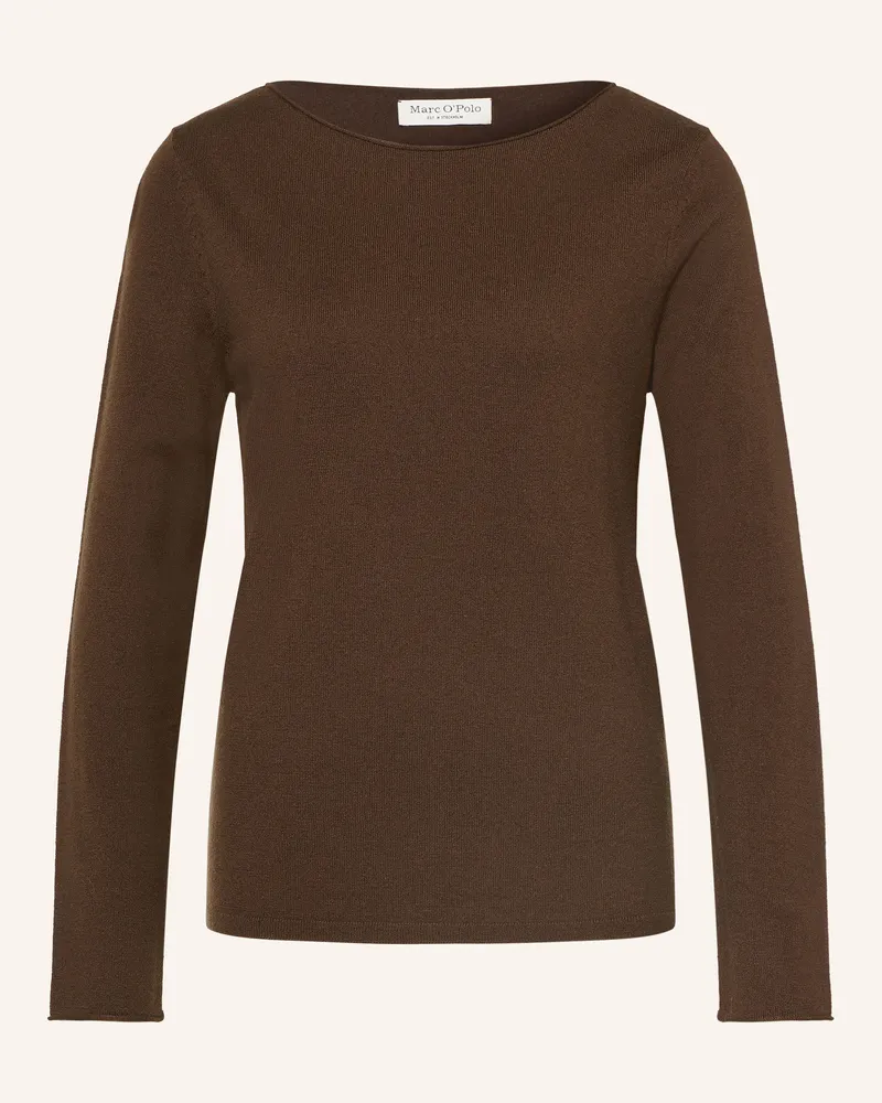 Marc O'Polo Pullover braun Dunkelbraun