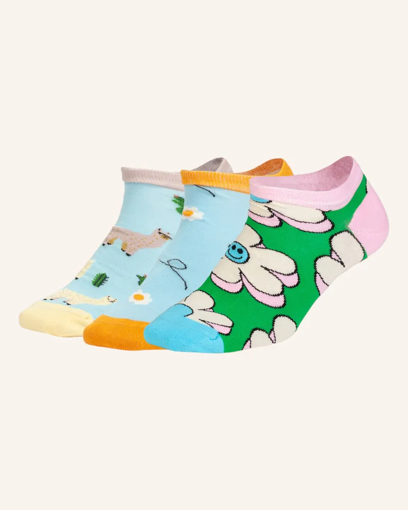 DillySocks Sneakersocken Short Animal Attire blau Hellblau