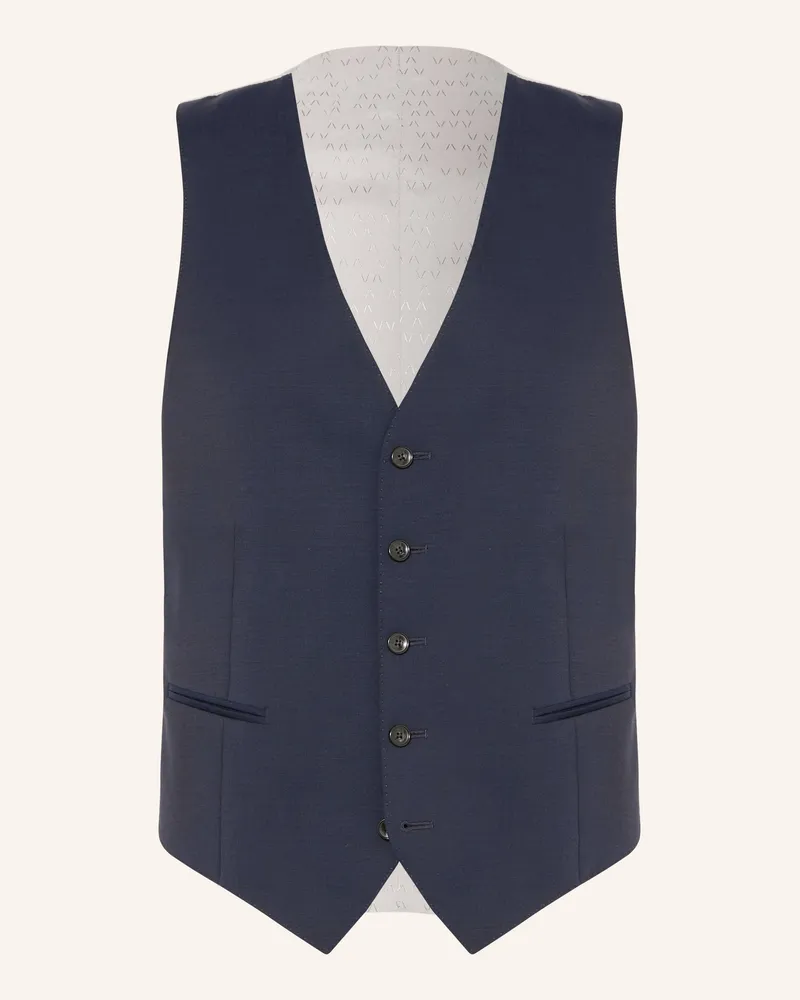 Dressler Anzugweste Slim Fit blau Dunkelblau