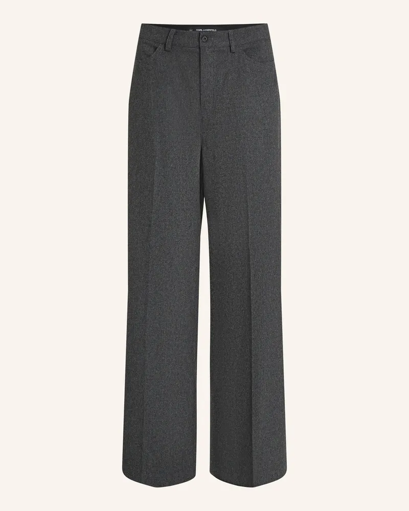 Karl Lagerfeld Hose grau Grau