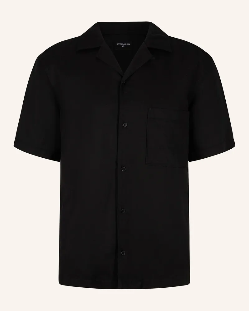 Strellson Hemd Cisco schwarz Schwarz