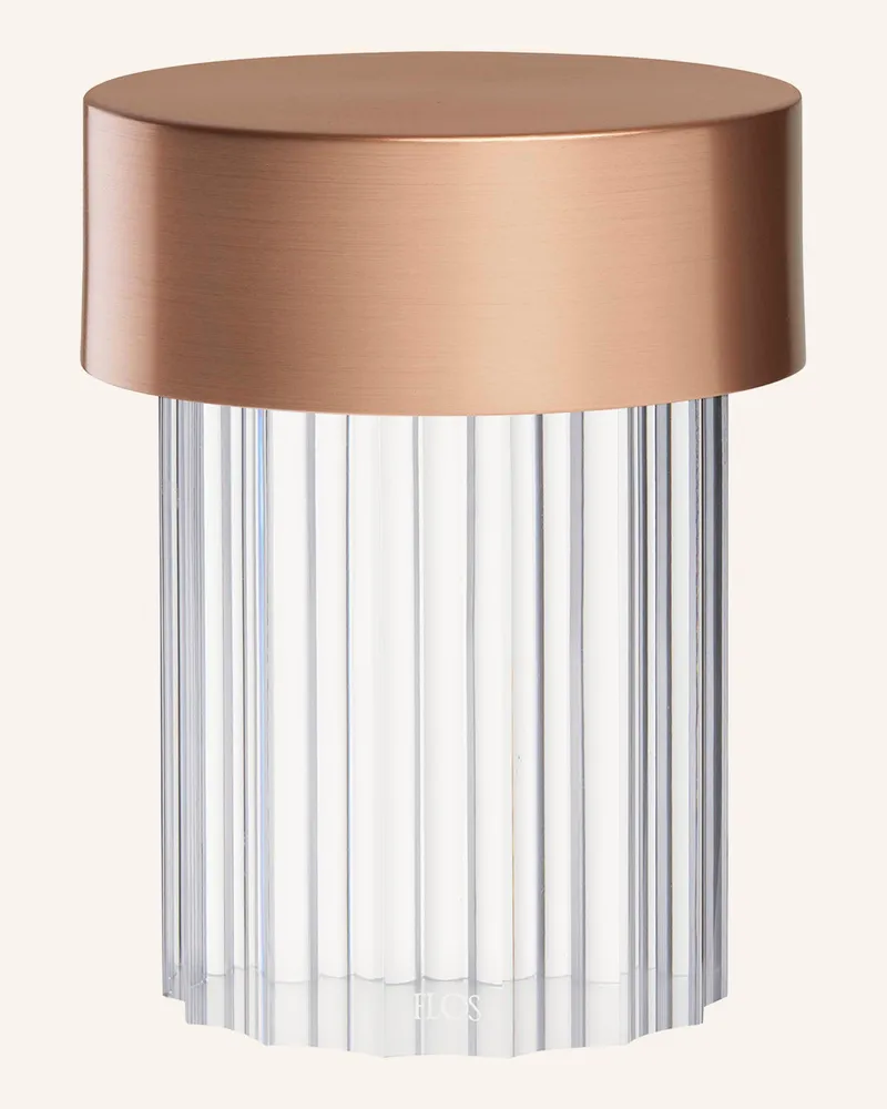Flos Tischleuchte Last Order Fluted rosegold Roségold