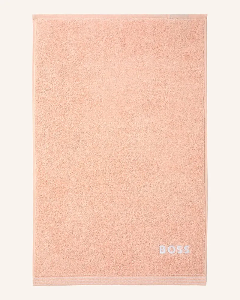 HUGO BOSS Gästetuch 2er Set Edge rosa Rosé