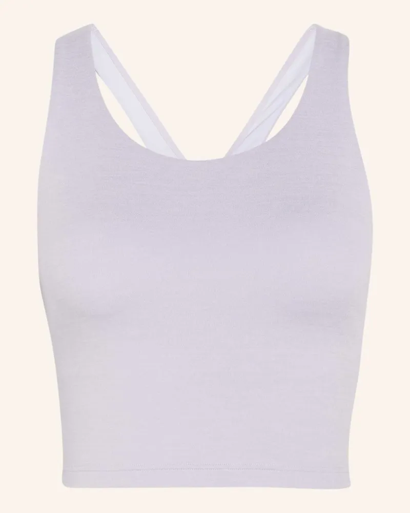 adidas Cropped-Top All Me Medium lila Dunkellila