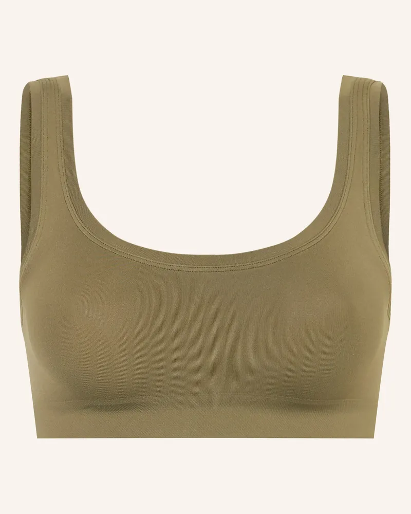 Hanro Bustier Touch Feeling gruen Oliv