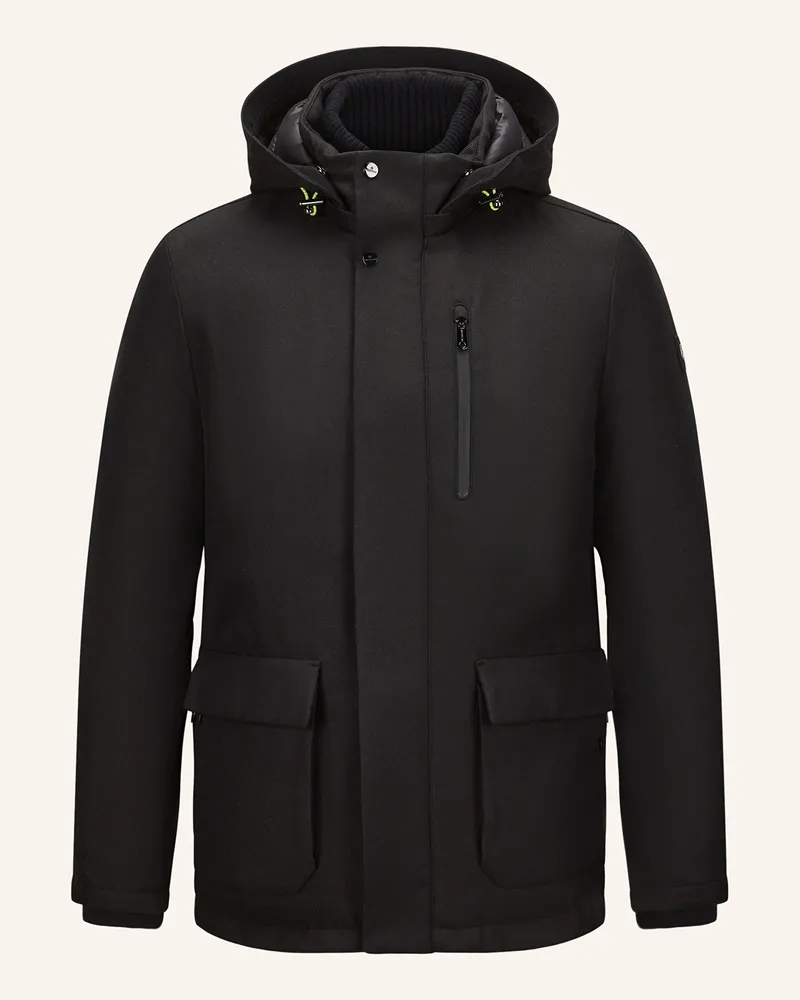 Milestone Parka MSKEITH mit abnehmbarer Kapuze Schwarz