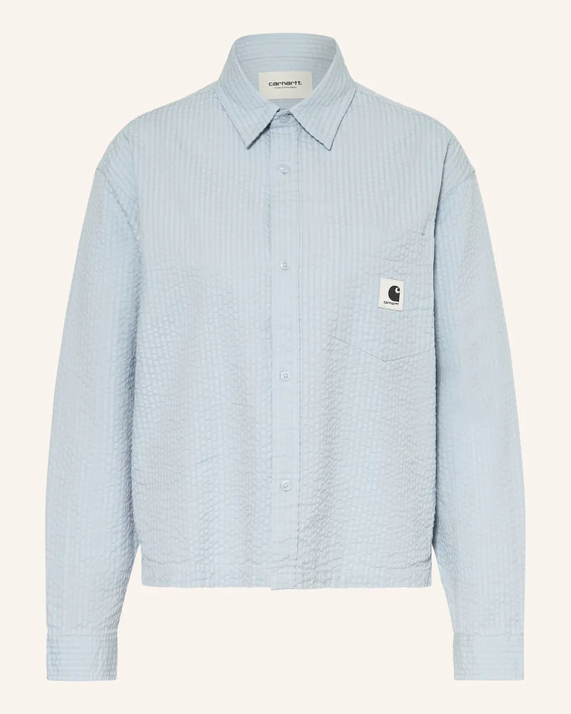 Carhartt WIP Hemdbluse TOLAND Hellblau