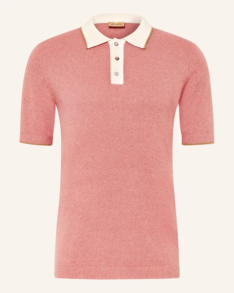Mos Mosh Strick-Poloshirt Mmgfrancesco Regular Fit rot Hellrot