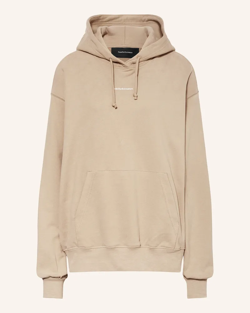 Peak Performance Hoodie AVID Beige