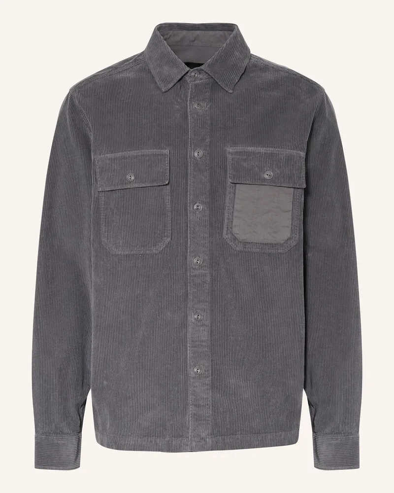 Belstaff Cord-Overjacket FALLGATE Comfort Fit Grau