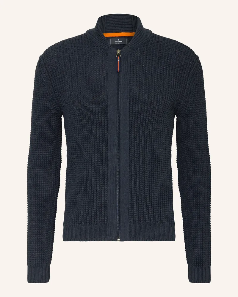 Ragman Strickjacke Dunkelblau