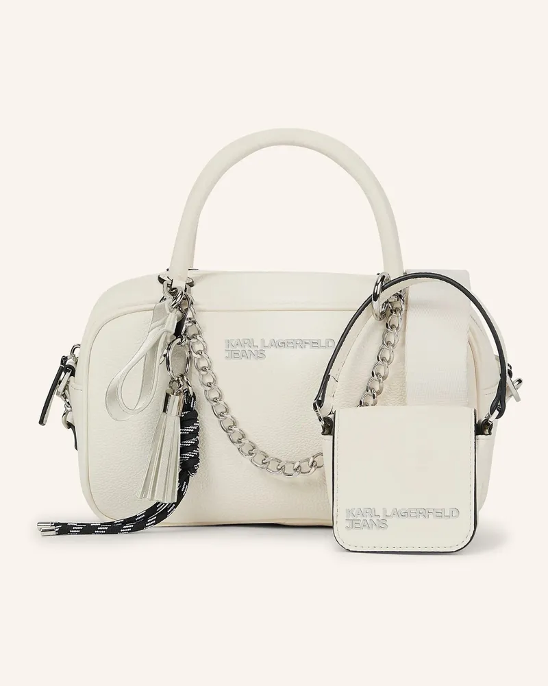 Karl Lagerfeld Tasche weiss Weiss