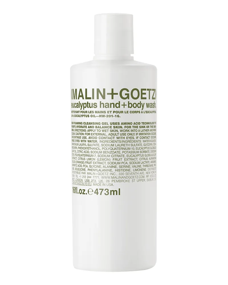 Malin+Goetz Eucalyptus Hand + Body Wash Körper- und Handwaschgel 473 ml 