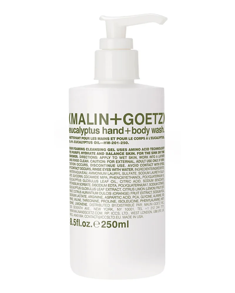 Malin+Goetz Eucalyptus Hand + Body Wash Körper- und Handwaschgel 250 ml 