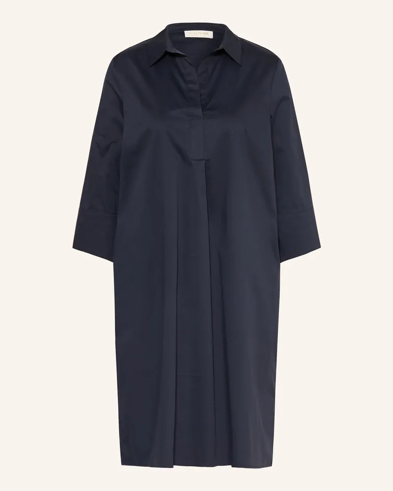 CATNOIR Kleid mit 3/4-Arm Dunkelblau