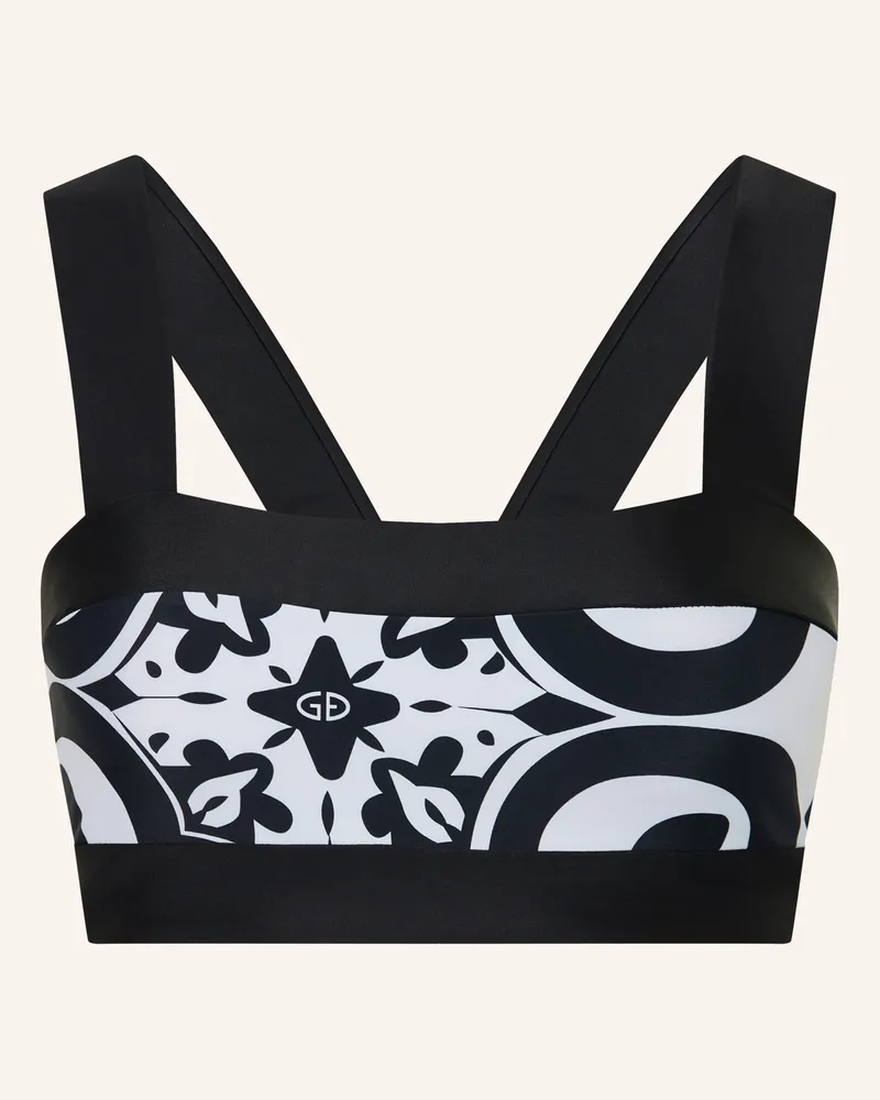 GOLDBERGH Bustier-Bikini-Top Cassandra schwarz Schwarz