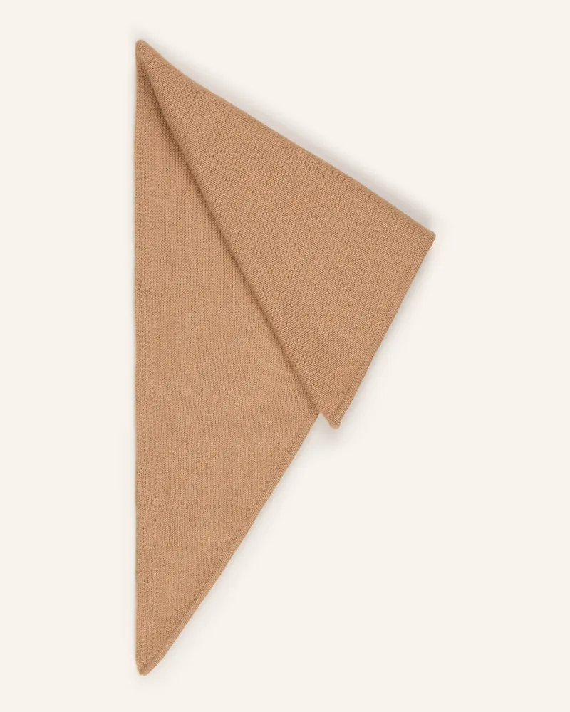 Darling Harbour Dreieckstuch Mit Cashmere braun Camel