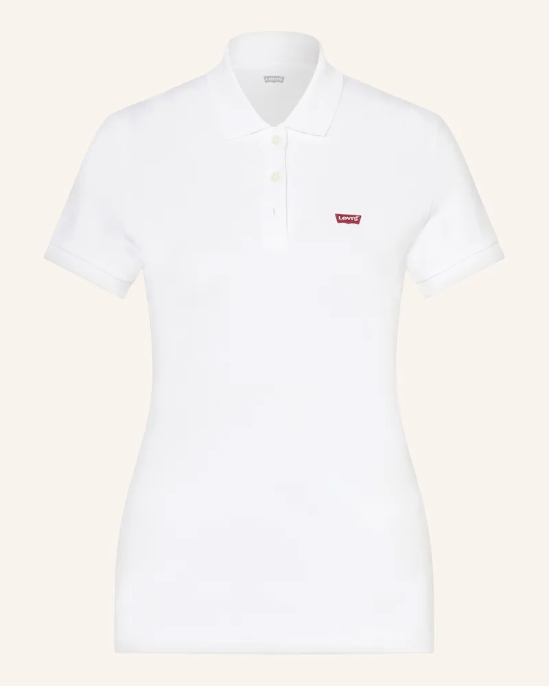 Levi's Piqué-Poloshirt Weiss