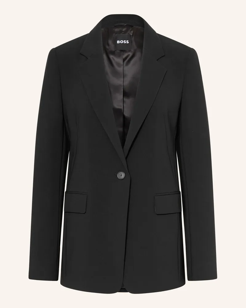 HUGO BOSS Blazer Jemmah schwarz Schwarz