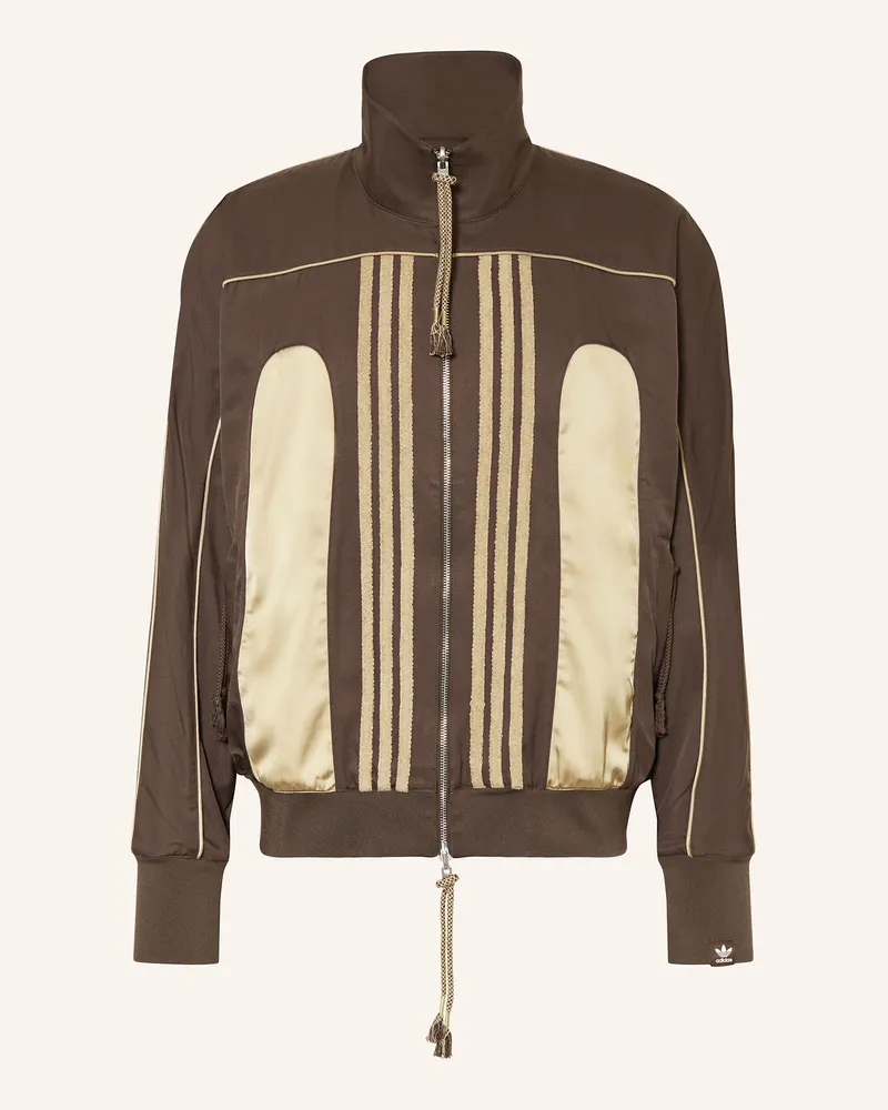 adidas Trainingsjacke SONG FOR THE MUTE SPRING Dunkelbraun