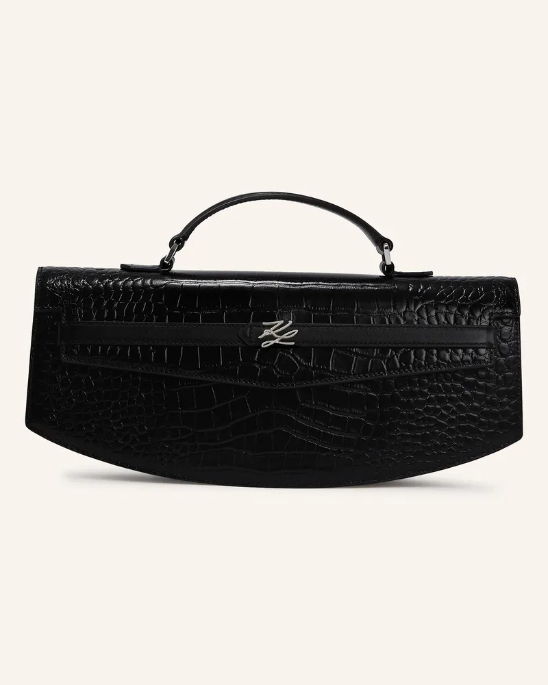 Karl Lagerfeld Kl Studio Clutch schwarz Schwarz