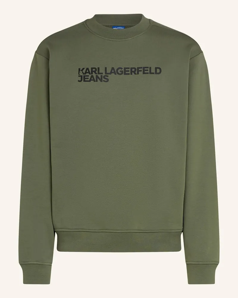 Karl Lagerfeld Sweatshirt gruen Khaki