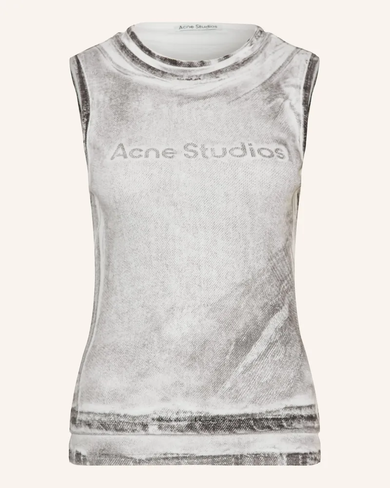 Acne Studios Top weiss Weiss